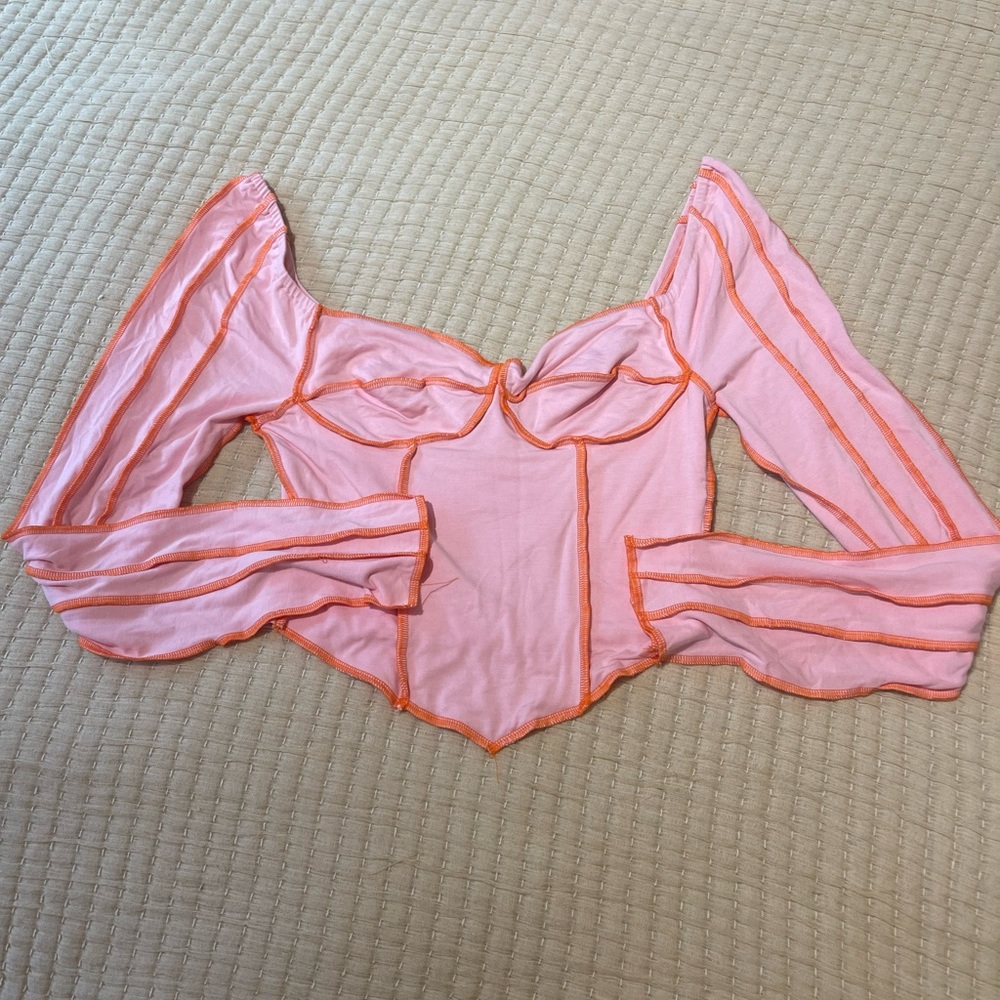 Omighty Pink and Orange Long sleeve